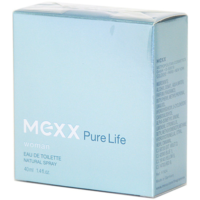 Mexx "Pure Life Woman" Туалетная вода, 40 мл для дневного использования Товар сертифицирован инфо 3794j.