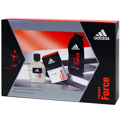 Подарочный набор Adidas "Team Force" Лосьон после бритья, гель для душа мл Производитель: Испания Товар сертифицирован инфо 4328b.