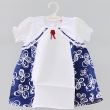 Платье "Лазурный берег", 3-6 месяцев 27 14 сертифицирована, имеются соответствующие санитарно-гигиенические заключения инфо 13453d.