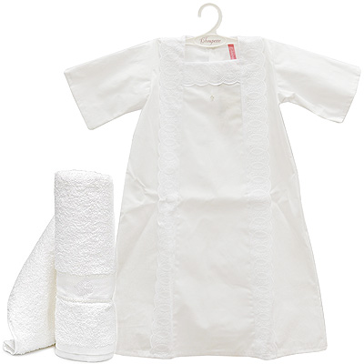 Набор крестильный "Пастораль" для мальчика, от 6 до 9 месяцев 51/1 12 Товар сертифицирован Состав Рубашка, полотенце инфо 13664d.