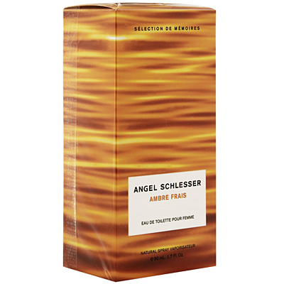 Angel Schlesser "Amber Frais Pour Femme" Туалетная вода, 50 мл для дневного использования Товар сертифицирован инфо 10805f.