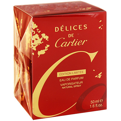 Cartier "Delices De Cartier" Парфюмированная вода, 50 мл для дневного использования Товар сертифицирован инфо 10847f.