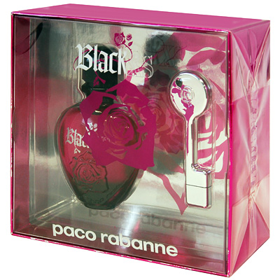 Подарочный набор Paco Rabanne "Black XS For Her" Туалетная вода, usb-флеш карта для дневного использования Товар сертифицирован инфо 10973f.
