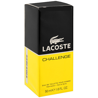 Lacoste "Challenge" Туалетная вода, 50 мл для дневного использования Товар сертифицирован инфо 11010f.